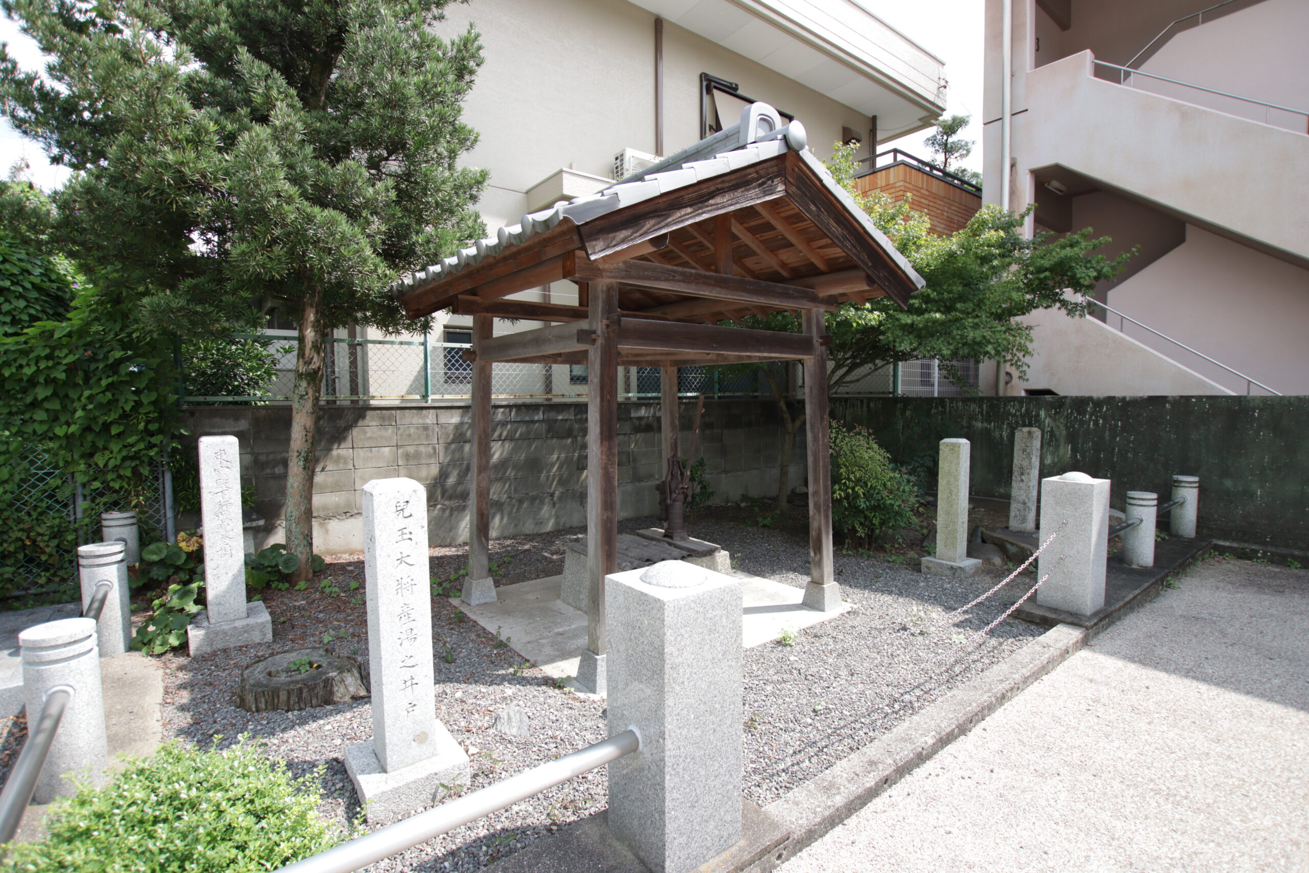 児玉源太郎の産湯に用いられたと伝わる産湯之井戸
